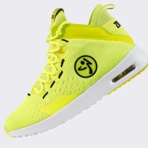 Zumba Fitness Neon Yellow Sneakers